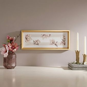 تابلو انگلیش هوم طرح گل مدل Magnolia