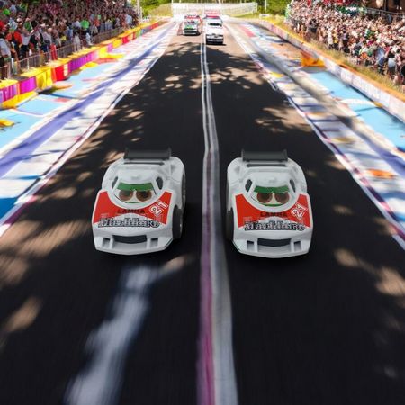 ماکت ماشین مدل مسابقه ای مک کویین مجموعه 2 عددی