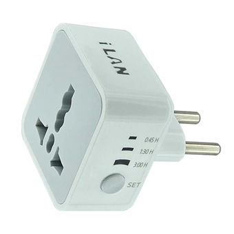 تبدیل سه به دو برق ایلان مدل تایمردار کد iP-01