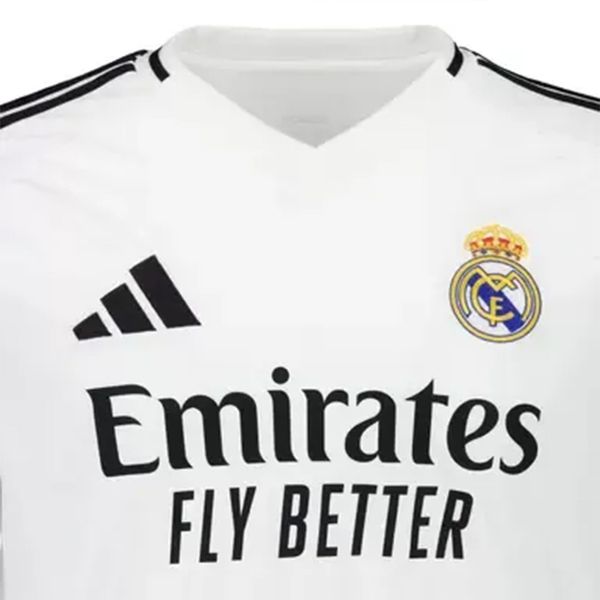 ست تی شرت و شلوارک ورزشی پسرانه مدل رئال مادرید Home 2025