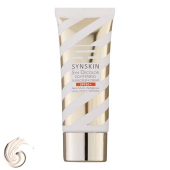 ژل کرم ضد آفتاب بدون رنگ ساین اسکین SPF50 مدل Decolor محافظ UVA ،UVB، روشن‌کننده، مناسب انواع پوست حجم 40 میلی‌لیتر