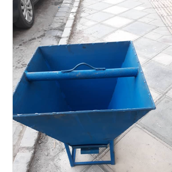 باکت بالابر ساختمانی ورق 1.5 میلیمتر تک فرغون