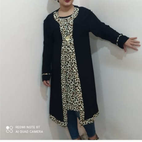 مانتو دوپی اس شیک زنانه