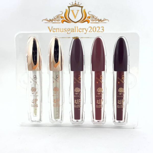 پک آرایشی لب کیودن رز پنج عددی