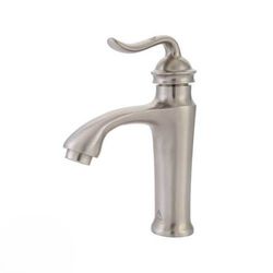 شیر روشویی پایه کوتاه آتریسا مدل لوکا کروم مات