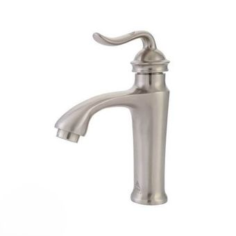 شیر روشویی پایه کوتاه آتریسا مدل لوکا کروم مات