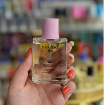 عطر جیبی زنانه وودی سنس مدل Narsiso her حجم 30میلی لیتر