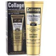 کرم ضد آفتاب کلاژن بی رنگ