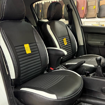 روکش صندلی جلوه تمام چرم