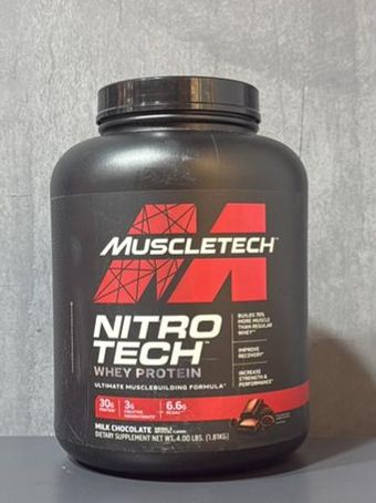 پروتئین وی نیتروتک MuscleTech | انتخاب اول حرفه‌ای‌ها برای عضله‌سازی سریع و بدون چربی