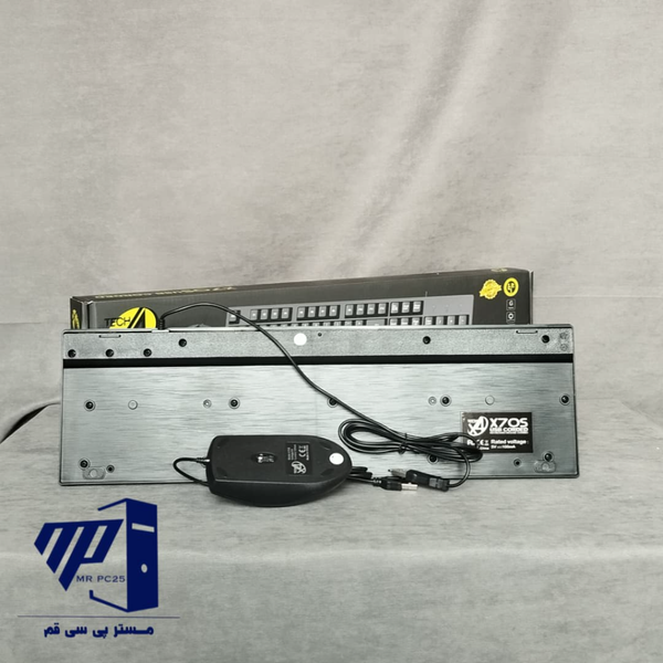 موس و کیبورد با سیم ایکس فورتک مدل x4tech X70S