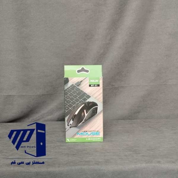 موس گیمینگ باسیم طرح ایسوس مدل ASUS MT - X1
