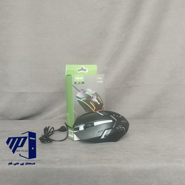 موس گیمینگ باسیم طرح ایسوس مدل ASUS MT - X1