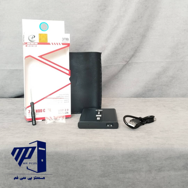 باکس هارد 2.5 اینچی USB 2.0 ایکس پی مدل XP HC192K