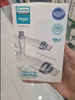 کابل شارژ اپل برند ایکس هانز مدل PD303L