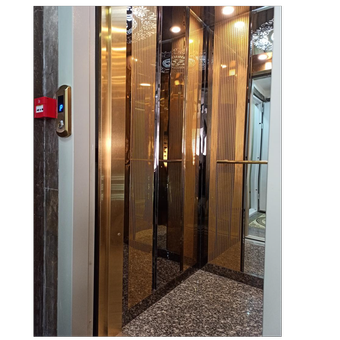 کابین استیل دودی طلایی