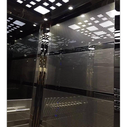 کابین استیل براق نقره ای