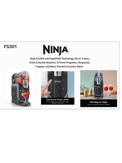 یخ در بهشت ساز نینجا مدل NINJA SLUSHi FS301