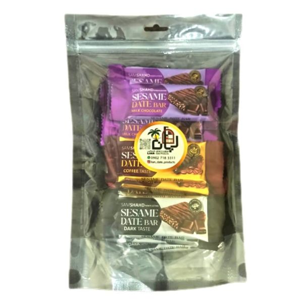 خرما بار شکلاتی 8 عددی سام شهد