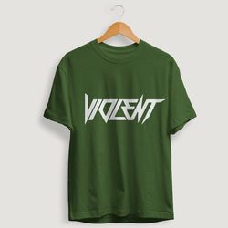 تیشرت طرح چاپیVIOLENT