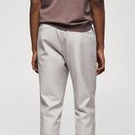 شلوار مردانه کتان کاغذی برند MNG پک 12 عددی