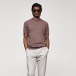 شلوار مردانه کتان کاغذی برند MNG پک 12 عددی