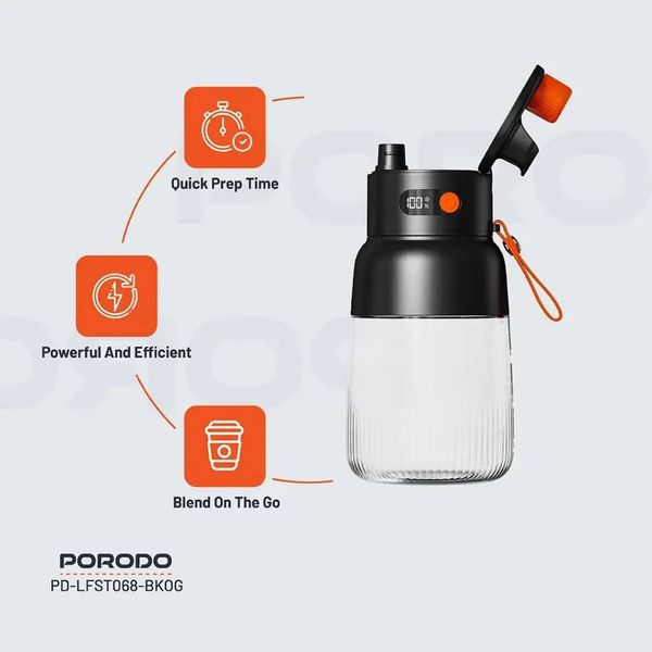مخلوط کن پرودو مدل Porodo LFST068 70W juicer یک لیتر