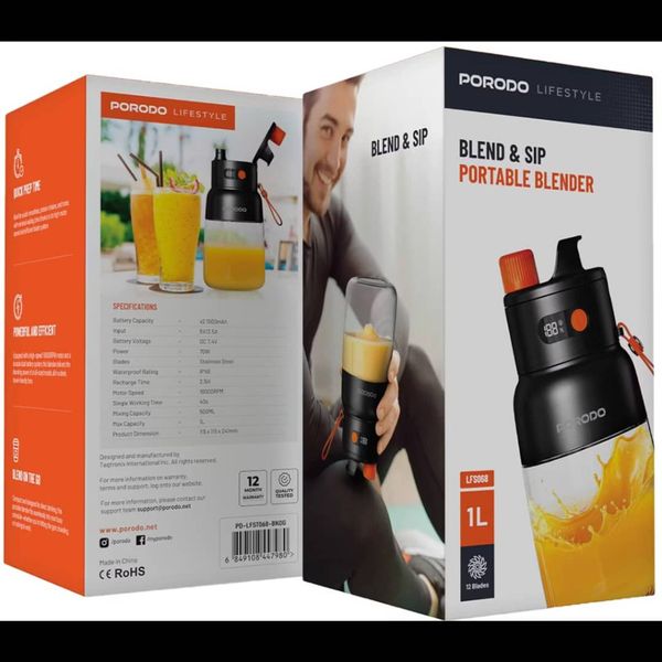 مخلوط کن پرودو مدل Porodo LFST068 70W juicer یک لیتر