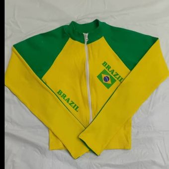 سویشرت کراپ برزیلی زیپ دار ترند سال