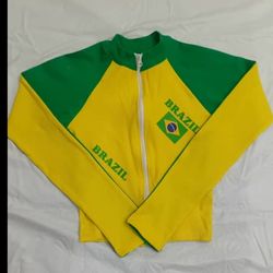 سویشرت کراپ برزیلی زیپ دار ترند سال