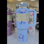 تراول ماگ استنلی 4 طرح فانتزی گلدار (با پک هدیه)