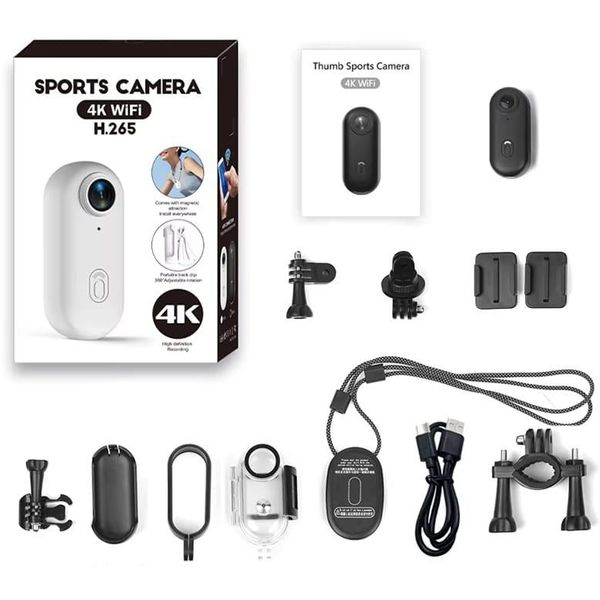 دوربین اکشن ورزشی sport camer 4k H265 (پک کامل)