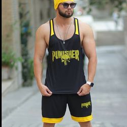 تاپ شلوارک ورزشی مردانه c1957