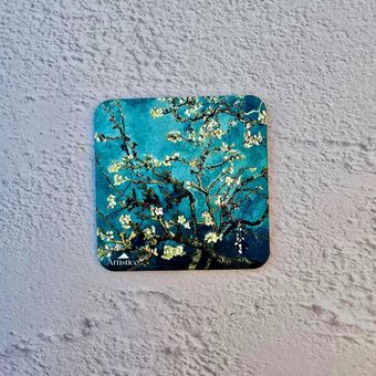 زیر لیوانی شکوفه‌های بادام ونگوگ (Artistico)