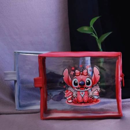 واشبگ سایز متوسط طرح استیچ پارچه نانسی بسته 6 عددی جور(فقط عمده)