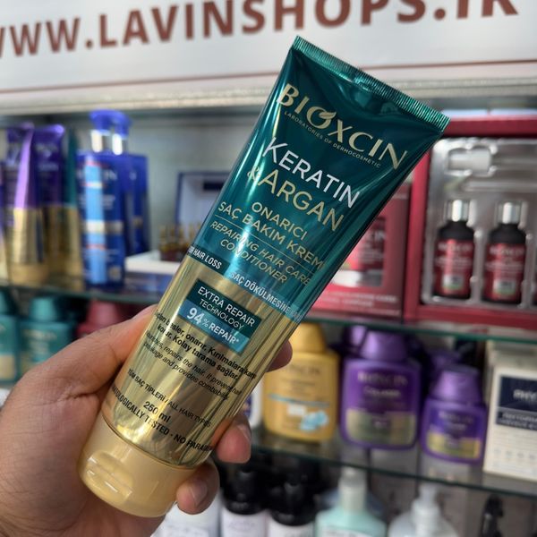 کرم مو نرم کننده و ترمیم کننده حاوی عصاره آرگان و کراتین حجم 250 میل