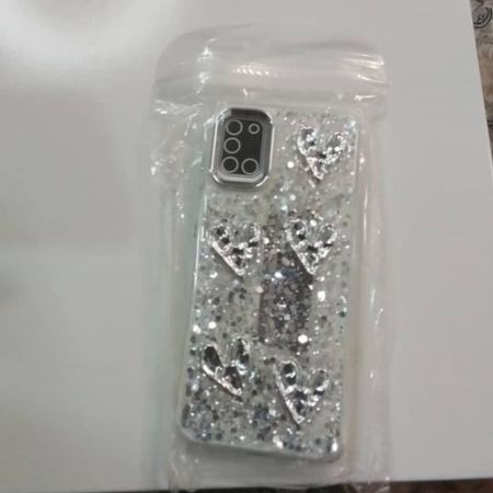 کاور موبایل آینه ای طرح قلبی