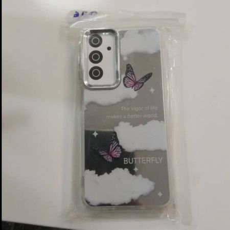 کاور موبایل آینه طرح پروانه