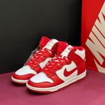 کتونی ساقدار مردانه نایک اس بی دانک قرمز ویتنامی مستر