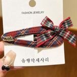 گیره تق تقی پاپیون دار قرمز