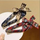 گیره تق تقی پاپیون دار قرمز