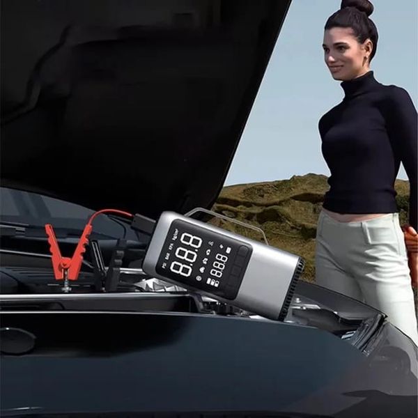 پمپ باد و جامپ استارتر چند کاره مدل ATJ-9366-A