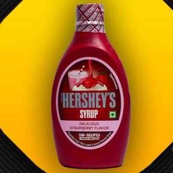 سس توت فرنگی هرشیز 625گرم بسته 5عددی