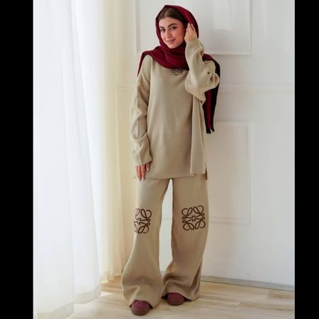 بلوز شلوار بافت