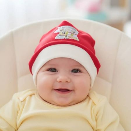 کلاه شیک مخمل نوزادی