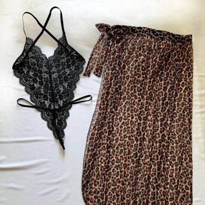 لباس خواب فانتزی دو تکه