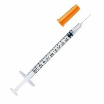 سرنگ انسولین 50 واحدی بیک با نیدل ثابت | فروش عمده کارتن 700 عددی