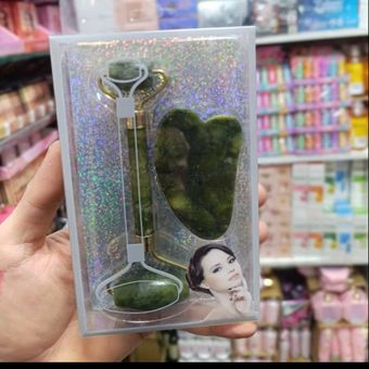 ست جید رولر و گوآشا | ماساژ طبیعی صورت