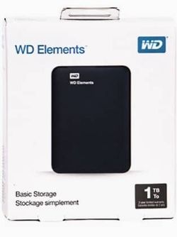 هارداکسترنال وسترن دیجیتال 1ترابایت WD