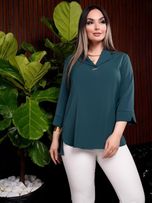 شومیز یقه انگلیسی سایزبزرگ